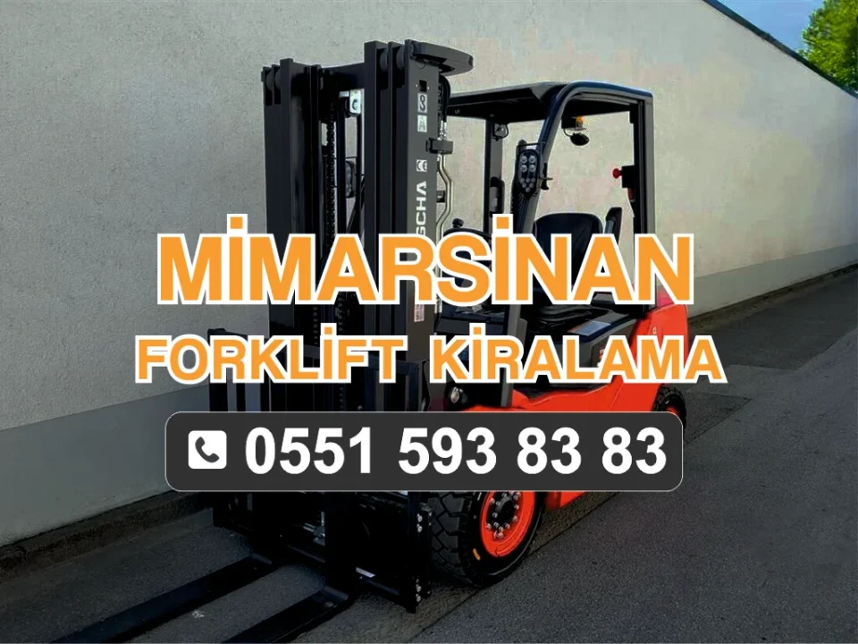 Mimarsinan Forklift Kiralama